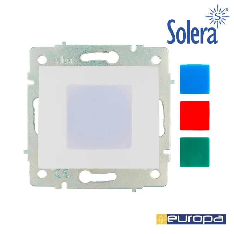 SOLERA PILOTO ESCALERA 83X81MM S.EUROPA