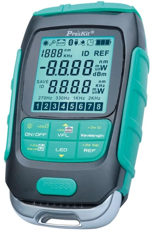 Tester Medidor Potencia Fibra Optica Redes Lan Tesmt7615 T7615