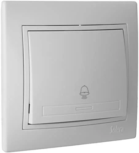 PULSADOR Campana 10A 250V Mecanismo Completo SOLERA