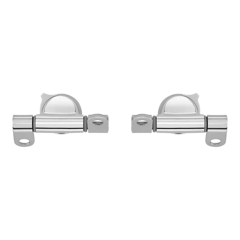 Roca AI0002100R - Conjunto de bisagras de asiento Dama Senso y Giralda desmontables, Pack de 2 unidades, Multi-colour