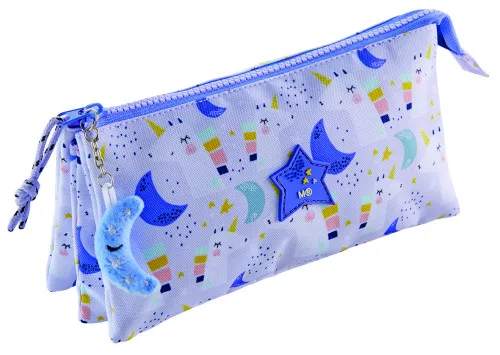 Portatodos triple reciclado unicorn miquelrius mr19268