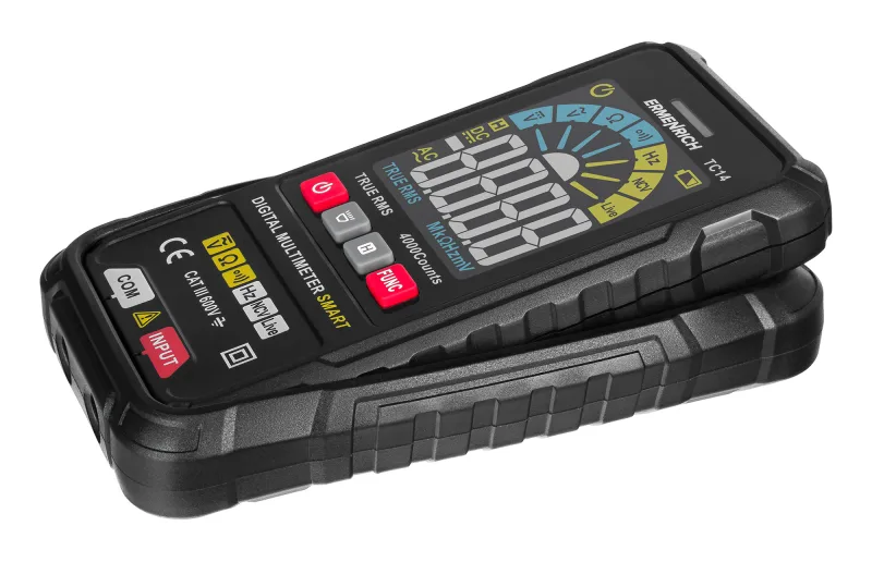 Multímetro digital Ermenrich Zing TC14