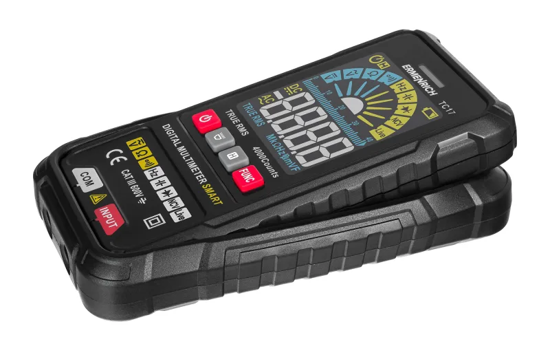 Multímetro digital Ermenrich Zing TC17