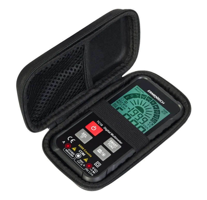 Multímetro digital Ermenrich Zing TC19