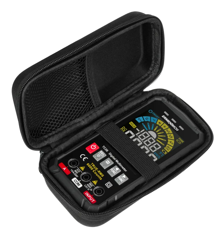 Multímetro digital Ermenrich Zing TC26