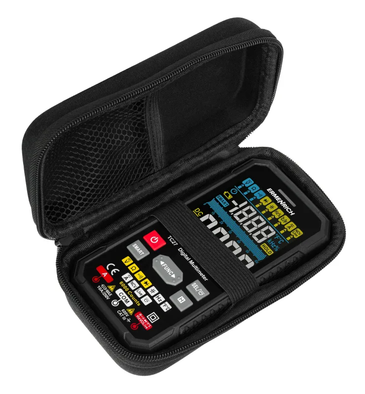 Multímetro digital Ermenrich Zing TC27