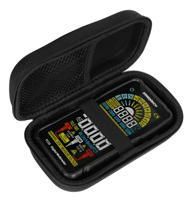 Multímetro digital Ermenrich Zing TC33