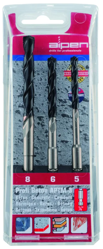 alpen 101803100 - Juego de brocas