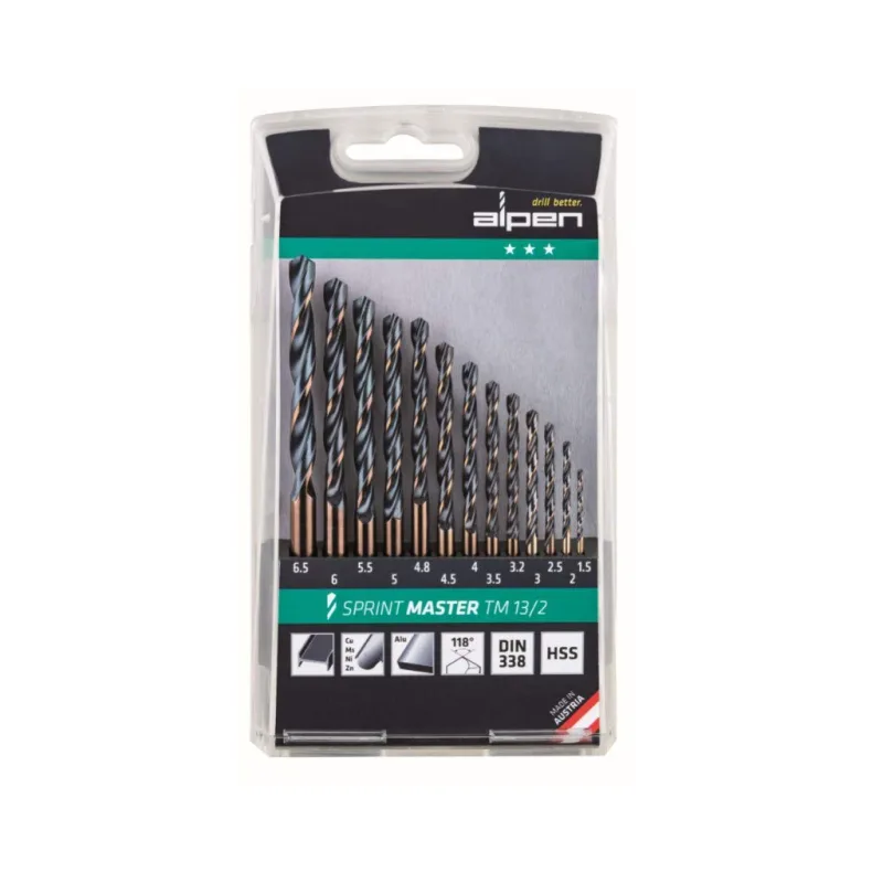 Alpen 811101100 Sprint Master TM, 0 V, gris, 13/2