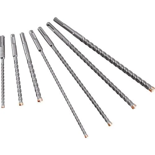 ALPEN Broca para martillo perforador SDS-Plus Force X, 6-8-10x160,6-8-10-12x26