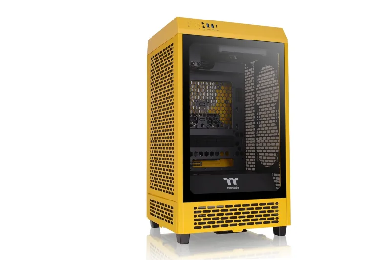 Thermaltake CA-1X9-00S4WN-00 carcasa de ordenador Mini Tower Amarillo