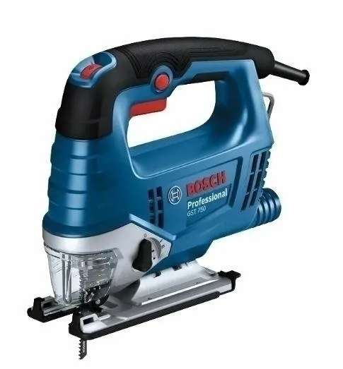 Bosch GST 750, Sierra de Vaivén 520 W, Corte Preciso en Madera y Metal, Compacta y Potente.