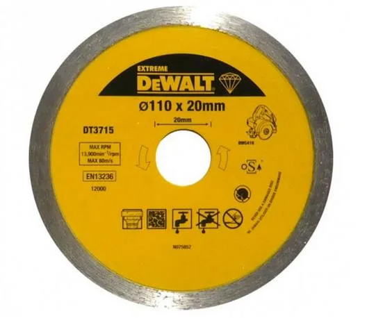 DeWALT DT3715-QZ accesorio para amoladora angular Corte del disco
