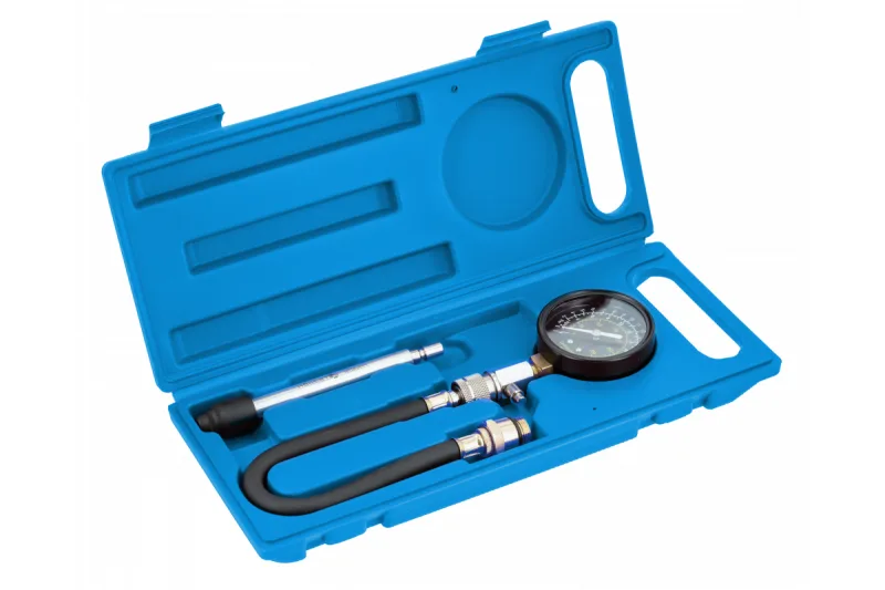 Medidor de presión de compresión Hogert, herramienta precisa para diagnóstico de compresión en motores