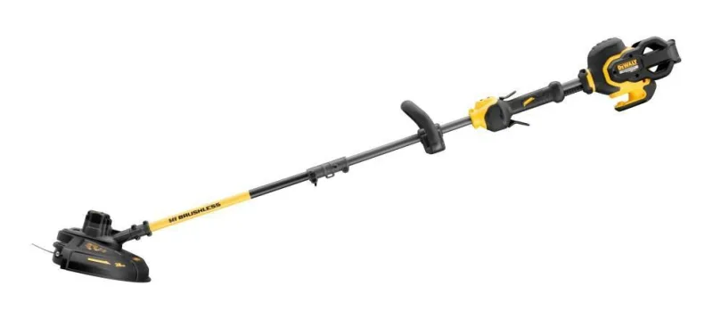 DEWALT DCM5713N-XJ - Cortabordes 54V XR Flexvolt, 3Ah Batería, Ancho de corte 38cm, Incluye hilo de corte de 7,5m, Plegable, Motor sin escobillas
