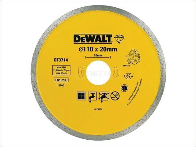 DeWALT DT3714-QZ accesorio para amoladora angular Corte del disco