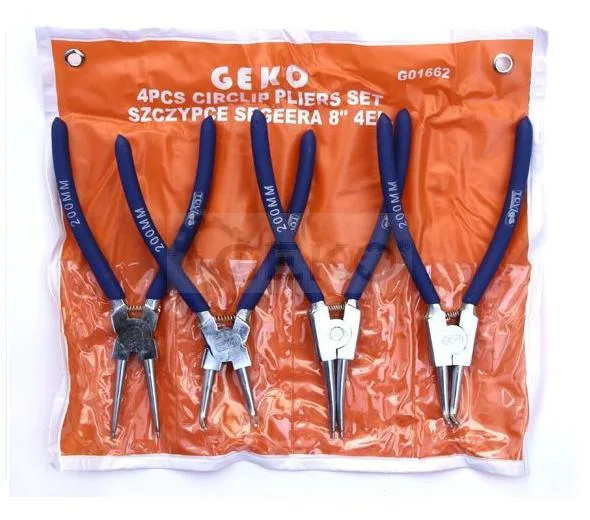 Geko G01662 - Alicates de clip (8"), multicolor