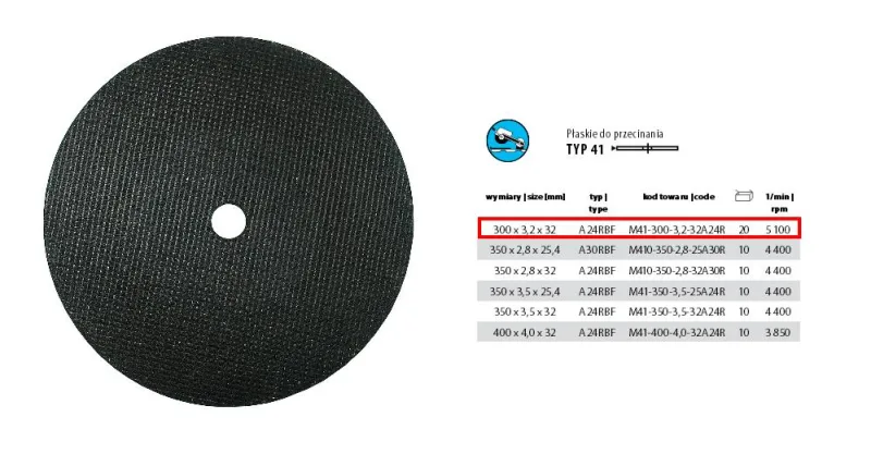 Incoflex disco de corte para metal 300 x 3,2 x 32 mm - Corte preciso y duradero para metales gruesos