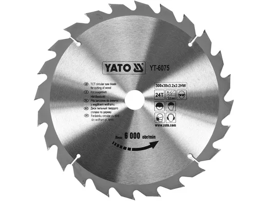 Yato YT-6075 hoja de sierra circular 30 cm 1 pieza(s)