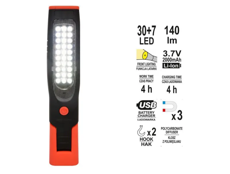 Yato YT-08507 lámpara de inspección LED