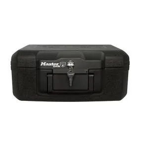 MASTER LOCK Caja de seguridad a prueba de fuego transportable - 5L - para documentos, USB, etc.
