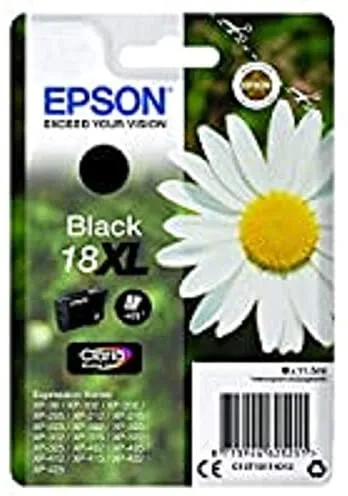 Epson C13T18114012 - Cartucho de tinta original, negro, Ya disponible en Amazon Dash Replenishment