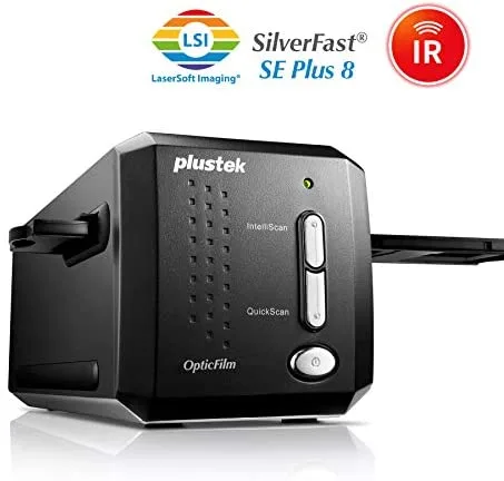Plustek OpticFilm 8200i SE Escáner de negativos/diapositivas 7200 x 7200 DPI Negro