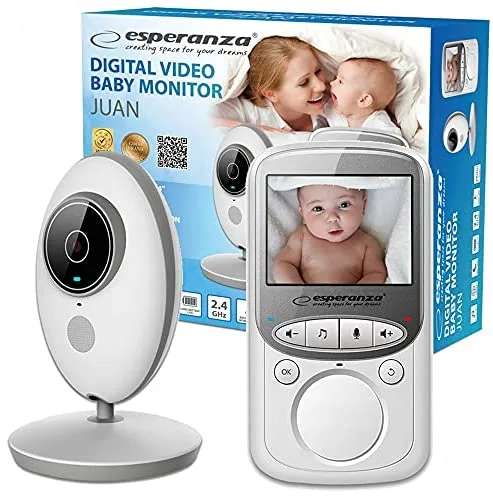 Esperanza EHM003 video-monitor para bebés 50 m Blanco