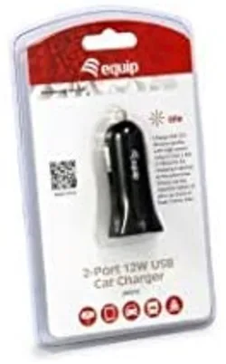 Equip 245510 cargador de dispositivo móvil Universal Negro Encendedor de cigarrillos Auto