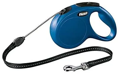 flexi® Classic S Cordón 5 m azul, correa extensible para perros hasta máx. 12 kg