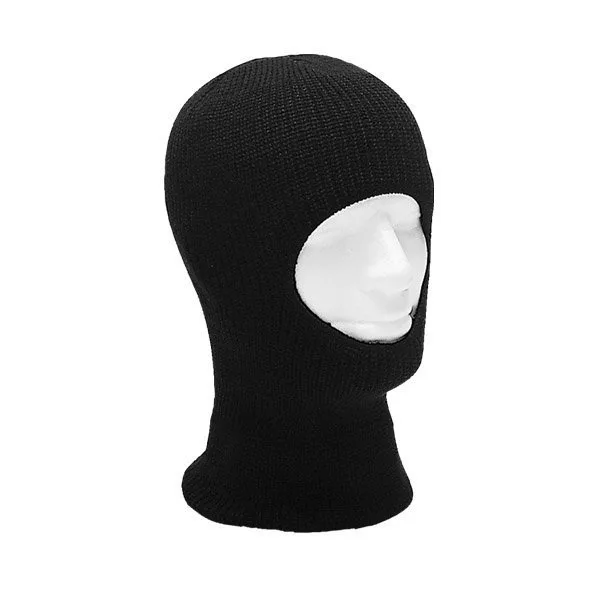 Balaclava Táctica de color Negra con 1 Abertura Parabellum 50044
