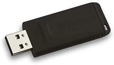 Verbatim Store N Go Deslizante USB 2.0 Drive 32Gb, Negro