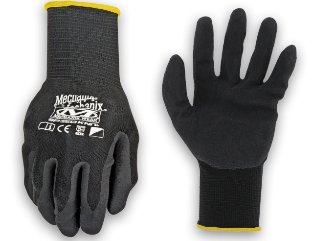 Guantes Mechanix Knit Nitrile Negro Sm/m