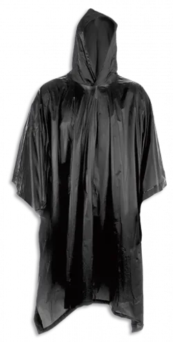 Poncho Negro Barbaric