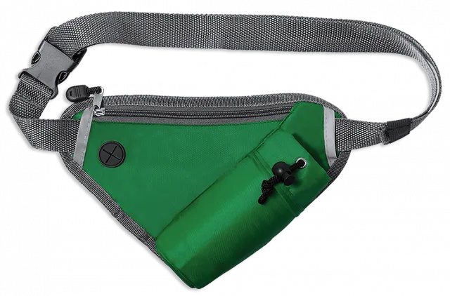 Riñonera Triangular Verde Barbaric