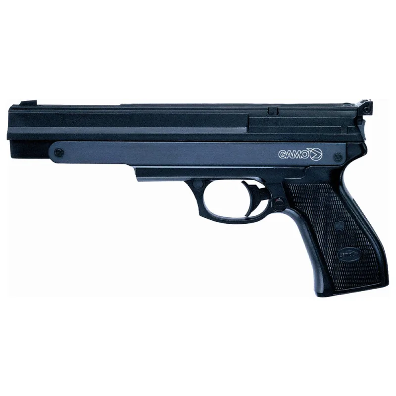 Pistola de Aire Comprimido PR-45, Calibre 4.5 mm, ausencia de vibraciones, grip diamantado, Gamo 6111028