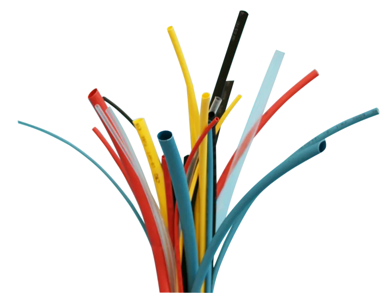 Pack de 25 uds Tubo termorretráctil de poliolefina libre de halógenos de 4.8 mm Electro Dh 40.000/4.8/AM, color amarillo, 8430552142712