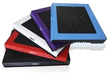 Approx APPNBC06 almohadilla fría 39,6 cm (15.6") 1500 RPM Negro, Blanco