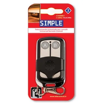 Mando COCHERA 433,92Mhz 2 Canales SIMPLE2