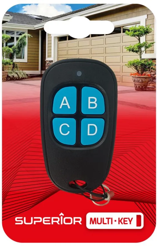 Mando Distancia Para Cochera Multifrecuencia 433,92 A 868MHz