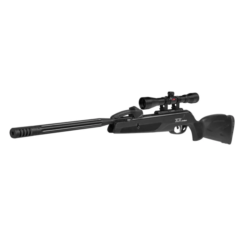 Carabina de aire comprimido Gamo Replay X Maxxim IGT + Visor 4X32WR, calibre 5,5 mm, 220 m/s, 24J de energía, con moderador de sonido, 6110037155-IGT