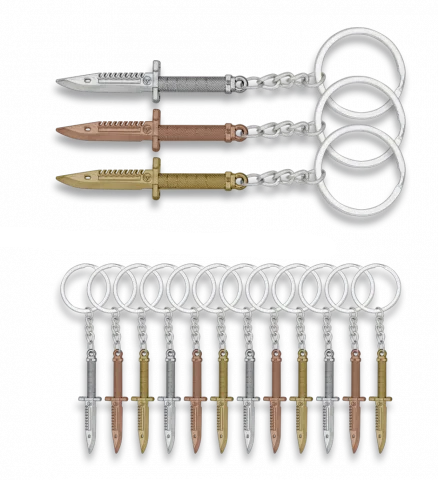 Llavero Cuchillo Martinez Albainox surtidos en Zamak, contenido 1 unidad