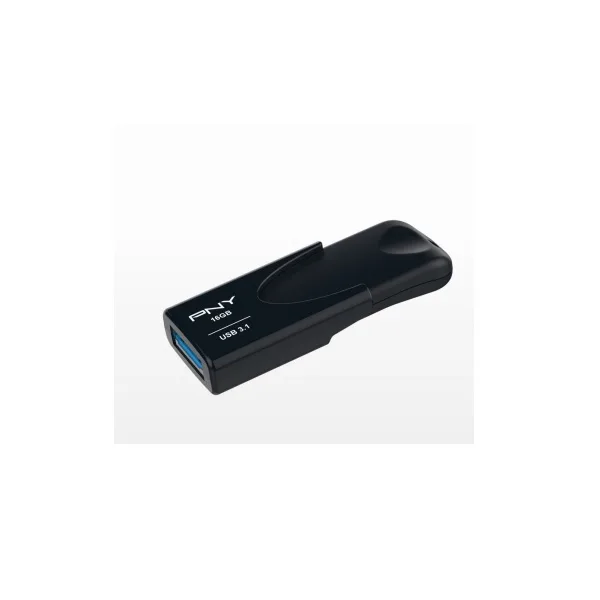 PNY Attache 4 unidad flash USB 16 GB USB tipo A 3.2 Gen 1 (3.1 Gen 1) Negro