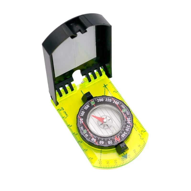 Brújula con tapa de plástico y Regla de 9 cm de la marca Amont en caja de presentación