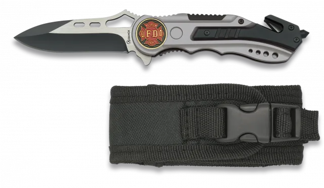 Navaja Albainox Gris Sin Sierra. H:6.5