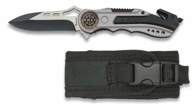 Navaja Albainox Gris Sin Sierra. H:6.5