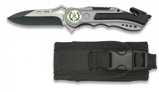 Navaja Albainox Gris Sin Sierra. H:6.5