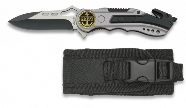 Navaja Albainox Gris Sin Sierra. H:6.5