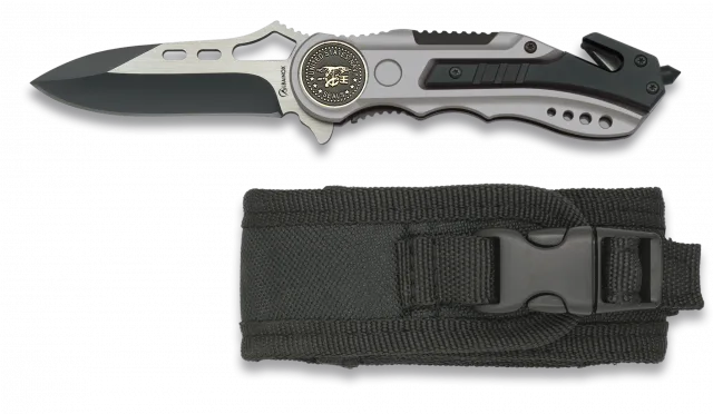 Navaja Albainox Gris Sin Sierra. H:6.5