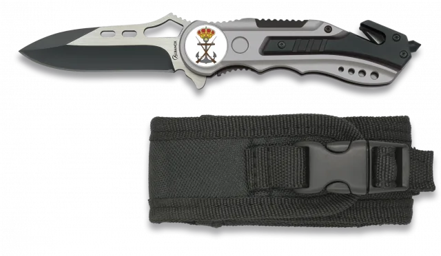 Navaja Albainox Gris Sin Sierra. H:6.5